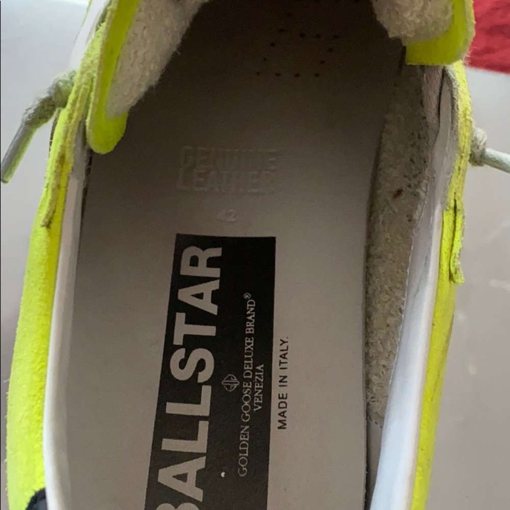 Golden Goose Size 42 Neon Green - Picture 5 of 7